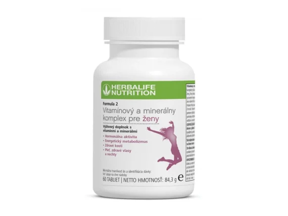 Formula 2 Komplex vitamínov a minerálov pre ženy, 60 tabliet