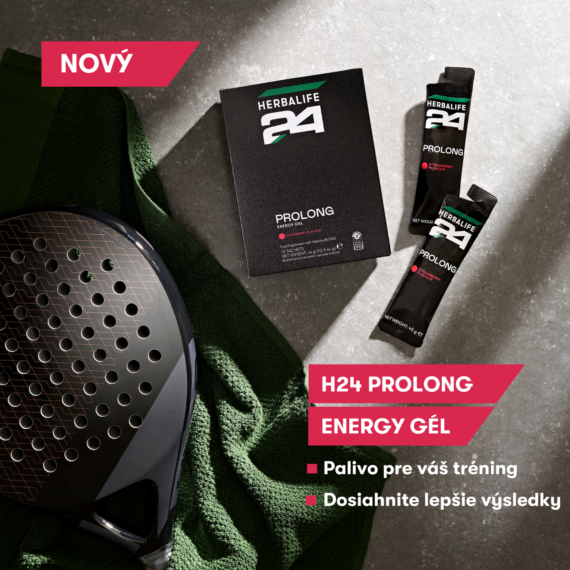 H24 PROLONG ENERGY GEL - jahoda, vrecká 10 x 45 g   NOVINKA