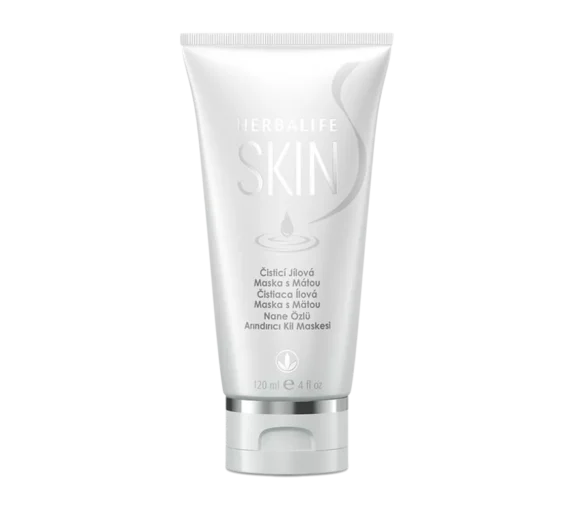 Čistiaca ílová maska s mätou, 120 ml