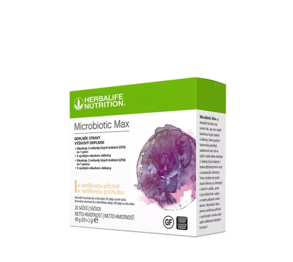Microbiotic Max - vanilka, vrecká 20 x 2 g