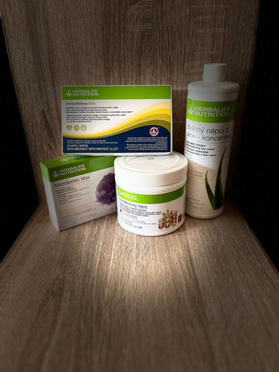 Herbalife akciový balíček - omega, probiotiká a prebiotiká, aloe a vláknina